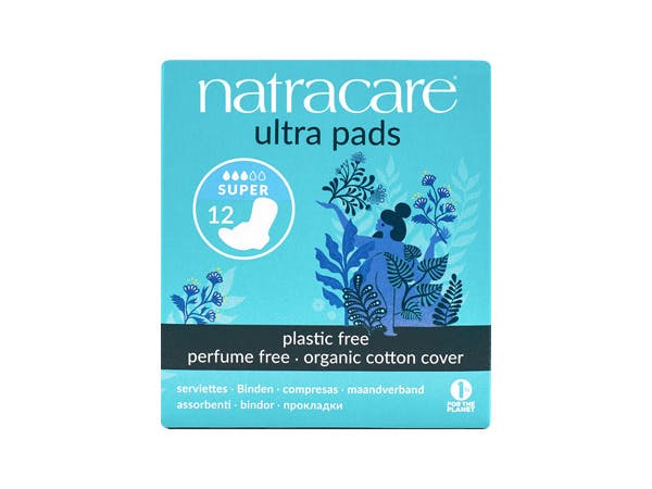 Natural Ultra Pads With Wings - Super
